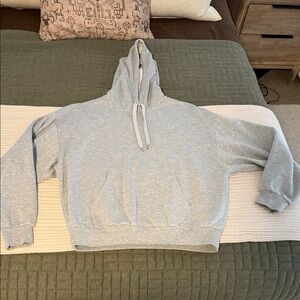 Alo Yoga Accolade Gray Hooded Women's Sweater